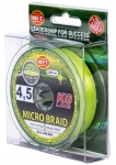Леска плетёная WFT KG MICRO BRAID Chartreuse 150/0080