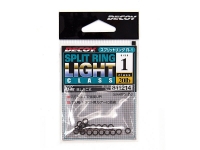 Кольцо заводное DECOY Split Ring Light Class / Size 3 (40lb) Color Silver / 20шт/уп