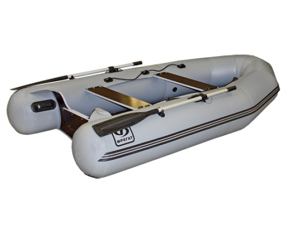 Надувная лодка Фрегат 290 Pro (лп, серая)