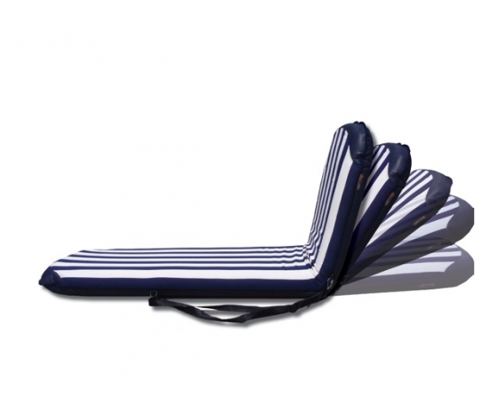 Сиденье ComfortSeat MarineClassic (Large) регулируемая спинка и низ 145x48x8см, 4,5кг, Темно-серый