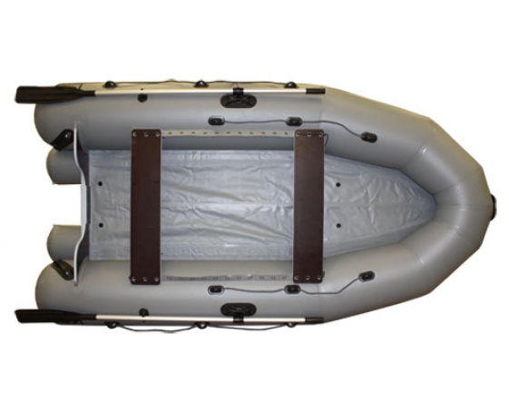 Надувная лодка Фрегат 330 FM Light (лп, серая)