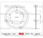 Звезда для мотоцикла ведомая RK Chains B6839-42