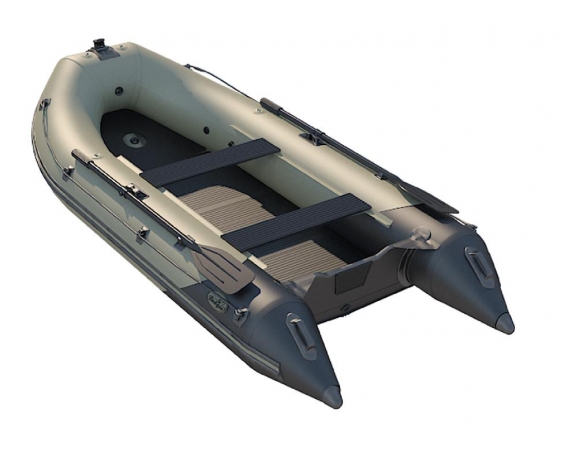 Надувная лодка Badger SL370 AL (Олива)
