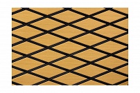 Покрытие палубное EVA, 1900х700х6мм, самоклеющееся, золотисто-желтое, тип 