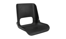 Кресло складное пластиковое черное