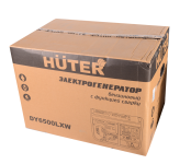 Портативный бензогенератор HUTER DY6500LXW (с функцией сварки)