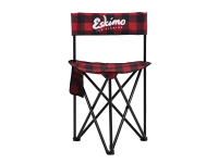 Кресло для зимней рыбалки Eskimo Plaid, XL Folding ice stool клетчатое