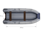 Надувная лодка ФЛАГМАН DK 430 IJ