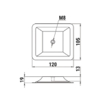 Купить Техномарин Крепление на баллон Техномарин НЛ под М8 040527T у официального дилера со скидкой