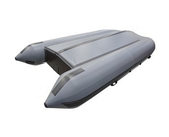 Надувная лодка Хантер 520 фанера сер