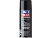 Белая цепная смазка для мотоциклов Liqui Moly Motorbike Kettenspray weiss 1591