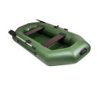 Надувная лодка ПВХ, Барс 260, зеленый