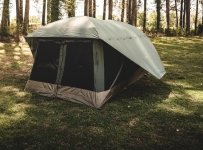 Палатка туристическая с тамбуром автомат GAZELLE T4 PLUS PLUS OVERLAND EDITION ALPINE GREEN