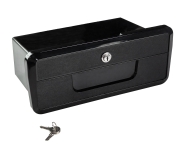 Купить AAA Ящик для мелочей врезной, с замком, черный у официального дилера со скидкой