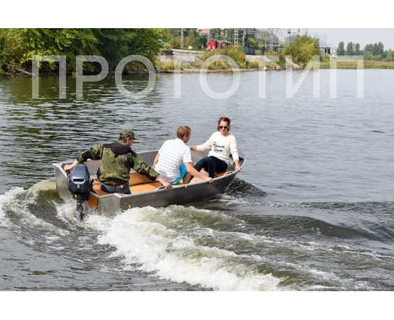 Корпусная лодка Виза-Яхт ВИЗА Алюмакс-355 днище 2мм