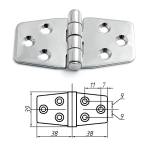 Купить Homer Петля неразъемная Homer 76х39х2 мм 6072 у официального дилера со скидкой
