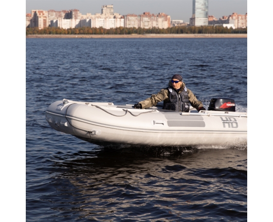 Надувная лодка Badger HD390 (Черный)