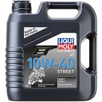 НС-синтетическое моторное масло LIQUI MOLY Motorbike 4T Street 10W-40 4L 7512