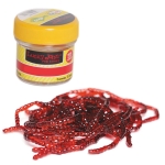 Насадки искусственные съедобные LUCKY JOHN Pro Series EXTRA BLOOD WORM мотыль 200шт. арт.140201-001