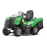 Машина газонокосильная Comodo 2WD 107D2K,двиг.Kawasaki 2CYL 603CC (20л.с.,бензин),шир. деки 107см,шир. кош. 102см,380л,усил.HST,диффер.,круиз-контроль