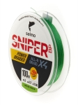 Леска плетёная Salmo Sniper BP ALL R BRAID х4 Grass Green 120/017