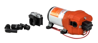 Купить SeaFlo Помпа водоподающая мембранная SeaFlo, 24 В, 10 л/мин, 1.2 бар, 1.5 А у официального дилера со скидкой