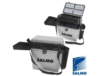 Ящик рыболовный зимний Salmo 2-х ярус.(из 5-ти частей) пласт. 39.5x24.5x38см сер. арт.2075