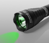 Фонарь Armytek Predator v3, черный XP-E2 Зеленый F01602BG