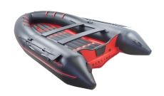Надувная лодка Badger ARL420 (Черный/красный)