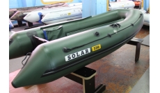 Надувная лодка Solar (Солар)-330 К (Оптима) Зеленый