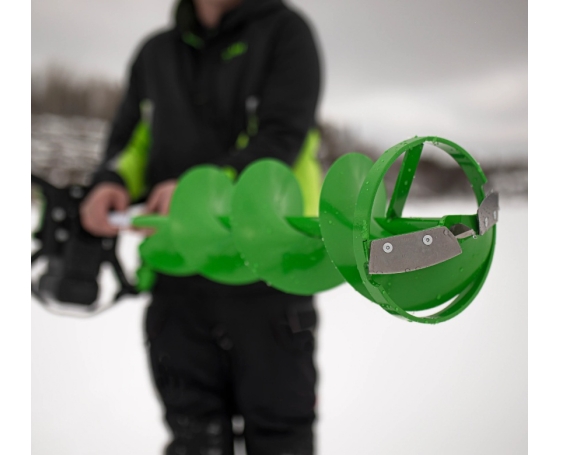 Электрический ледобур ION Alpha Steel 10" стальной шнек