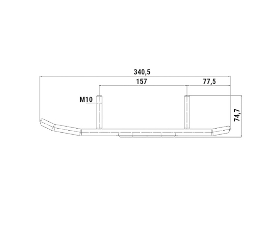 Конек лыжи снегохода BRP 100326T