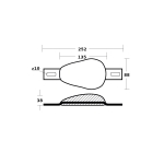 Купить Tecnoseal Анод TECNOSEAL алюминиевый на корпус судна 00351/1AL у официального дилера со скидкой