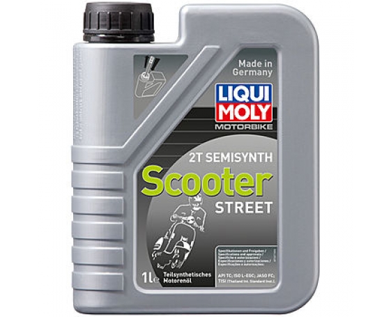 Полусинтетическое моторное масло LIQUI MOLY Motorbike 2T Semisynth Scooter 1L 3983