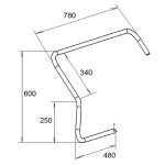 Купить Техномарин Консоль Техномарин бортовая малая правая 030312T у официального дилера со скидкой