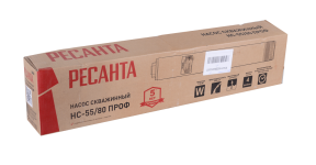 Скважинный насос Ресанта НС-55/80 ПРОФ