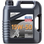 НС-синтетическое моторное масло LIQUI MOLY Motorbike 4T 15W-50 Offroad 4L 3058
