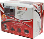 Стабилизатор напряжения серии LUX Ресанта АСН-1000Н2/1-Ц