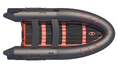 Надувная лодка  Badger ARL360 (Черный/красный)