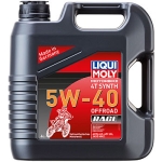 Синтетическое моторное масло LIQUI MOLY Motorbike 4T Synth 5W-40 Offroad Race 4L 3019