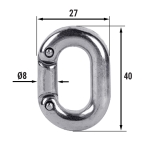 Купить Cim Звено ремонтное для цепи CIM 8мм, нерж. сталь AISI316 1705-0108 у официального дилера со скидкой