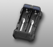 Зарядное устройство Armytek Handy C2 VE / 2 канальное ЗУ / LED индикация / Вход 5V USB Type C