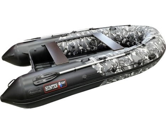 Надувная лодка Хантер 380 Про кмф