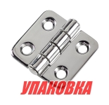 Купить AAA Петля 37х40х2 мм нержавеющая (упаковка из 10 шт.) у официального дилера со скидкой