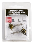 Груз-головки спираль LJ 3D BBS Series Wobbling Flexhead Pike 015г 2шт.