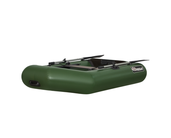 Лодка ПВХ Фрегат 240 Е, зеленая