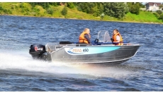 Корпусная лодка Рейд 450 C алюминиевая