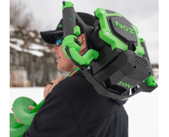 Электрический ледобур ION Alpha Steel 10" стальной шнек