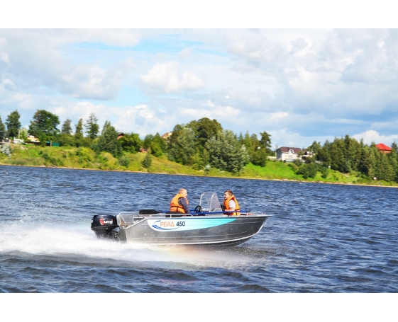 Корпусная лодка Рейд 450 C алюминиевая