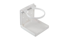 Подстаканник складной регулируемый, белый